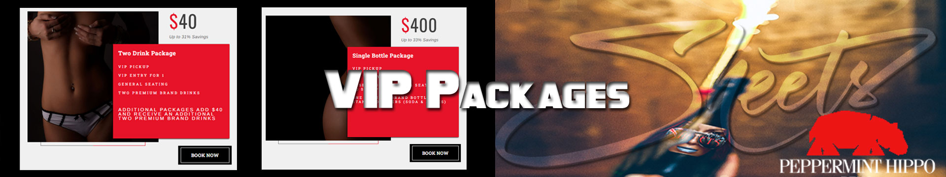 Peppermint Hippo Packages Las Vegas