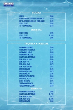 Circa stadium swim bottle menu pricing
