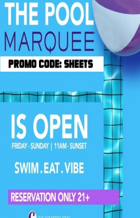 Marquee Dayclub Promo Code Sheets
