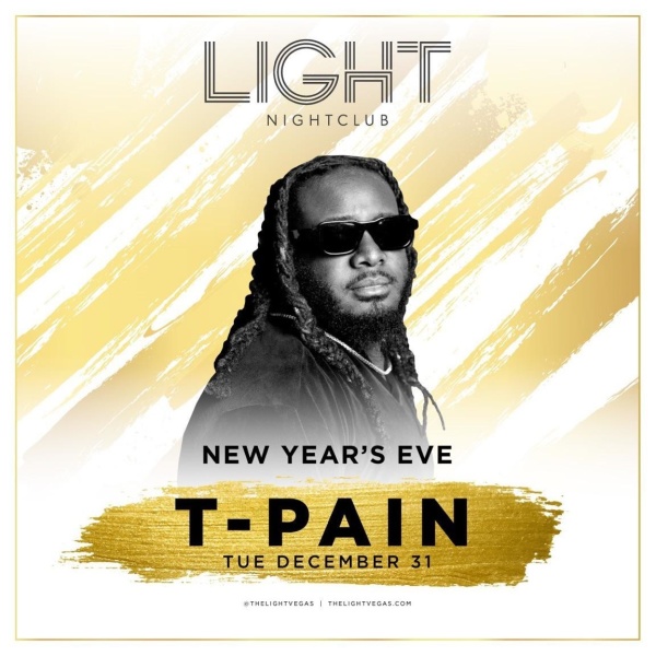 T-Pain New Years Eve 2020 Light Nightclub